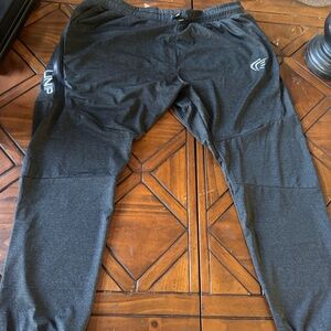 Black ACTIVE FAITH IN JESUS NAME I PLAY Men's Joggers